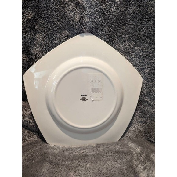 Spode Star Shaped Christmas Tree Plate / Made in England S3324-A2 - Picture 3 of 6